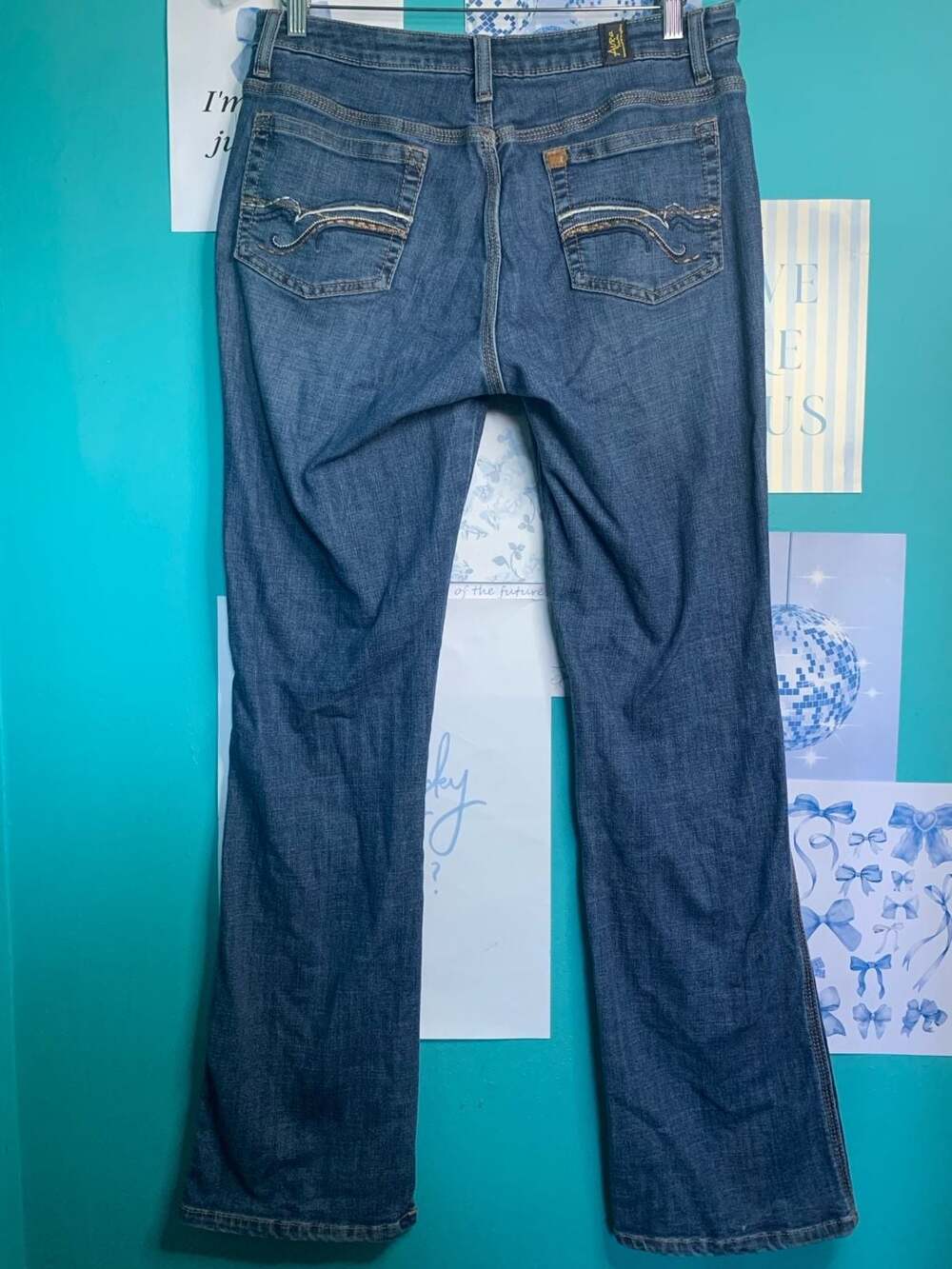 Aura from the Women at Wrangler Jeans Blue Denim